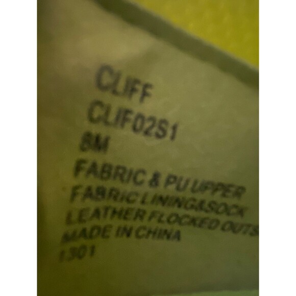 Steve Madden Cliff Platform Heel Sneakers Neon Green Yellow Leopard Womens 8 - Picture 9 of 9